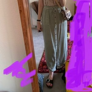 C&C California Cargo Midi Skirt